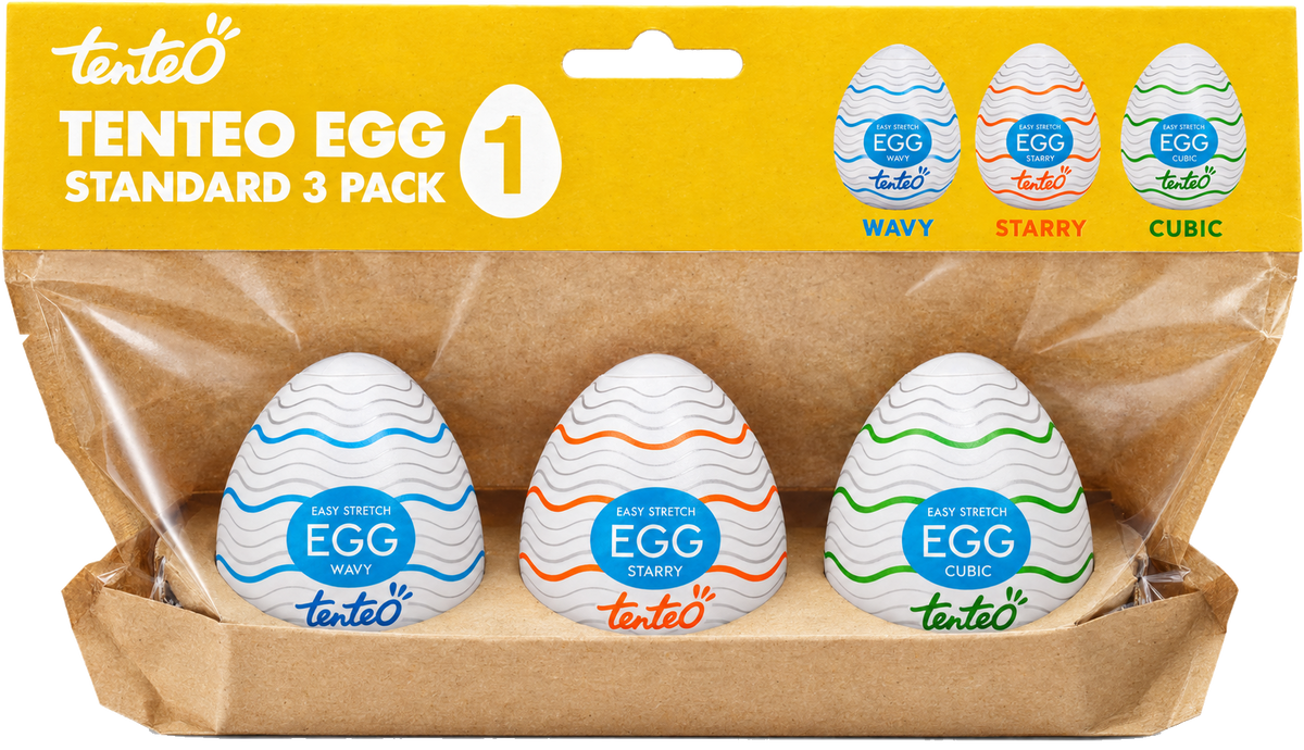 TENTEO — Pack de 3 huevos