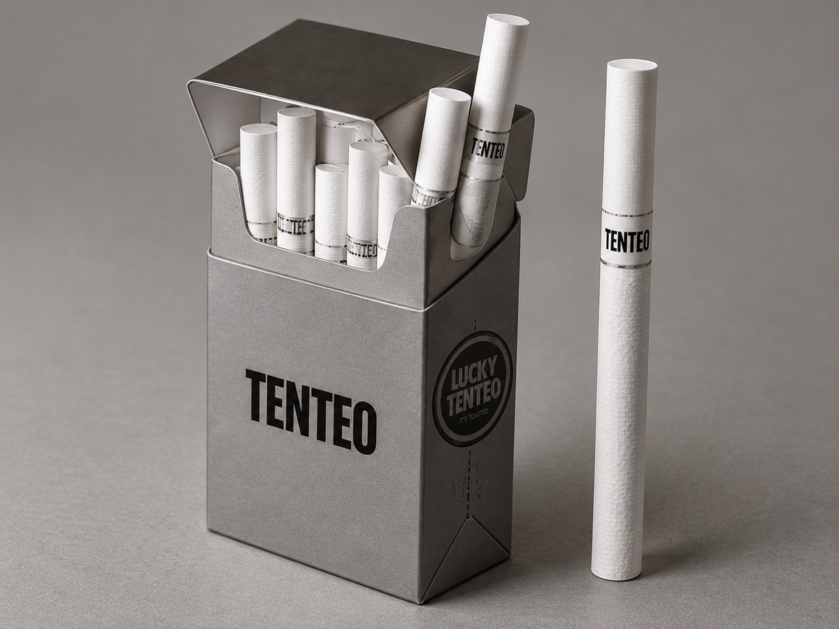 Caja TENTEO en tonos grises