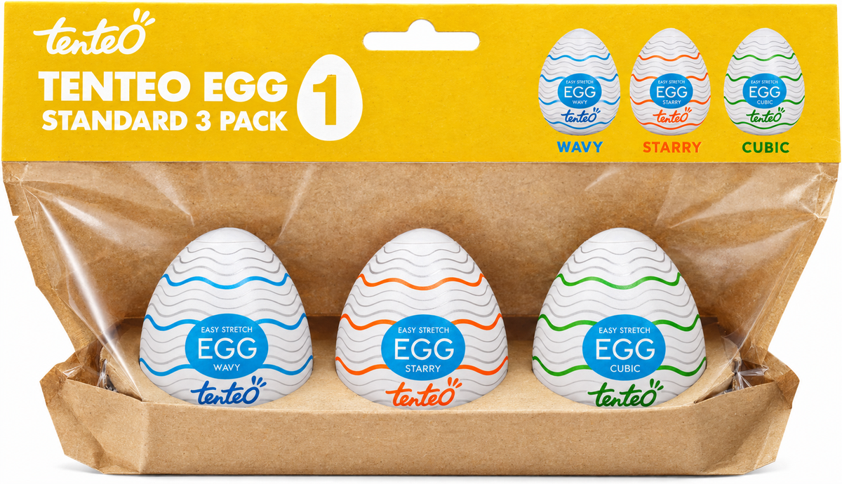 TENTEO — Pack de 3 huevos