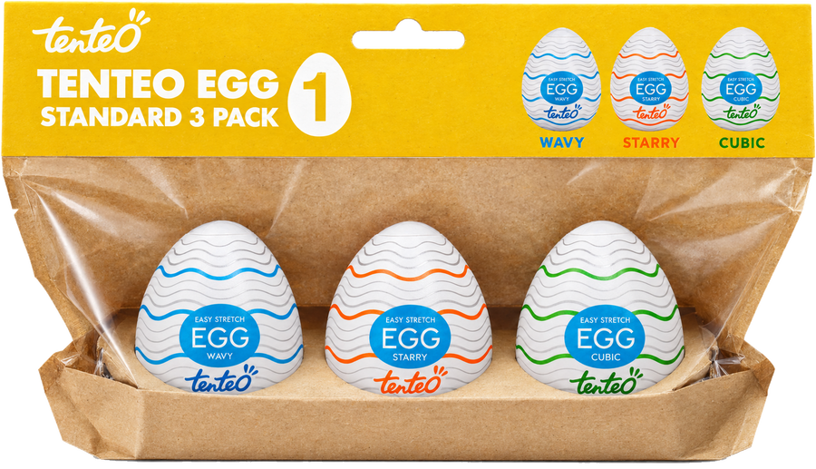 TENTEO — Pack de 3 huevos