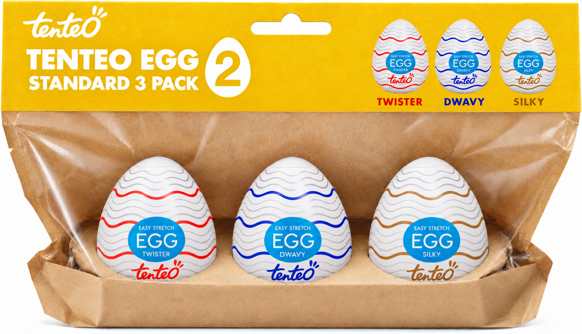 TENTEO — Pack de 3 huevos