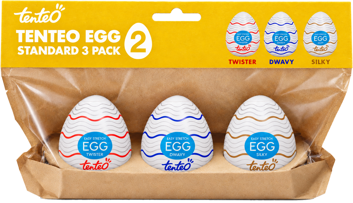 TENTEO — Pack de 3 huevos