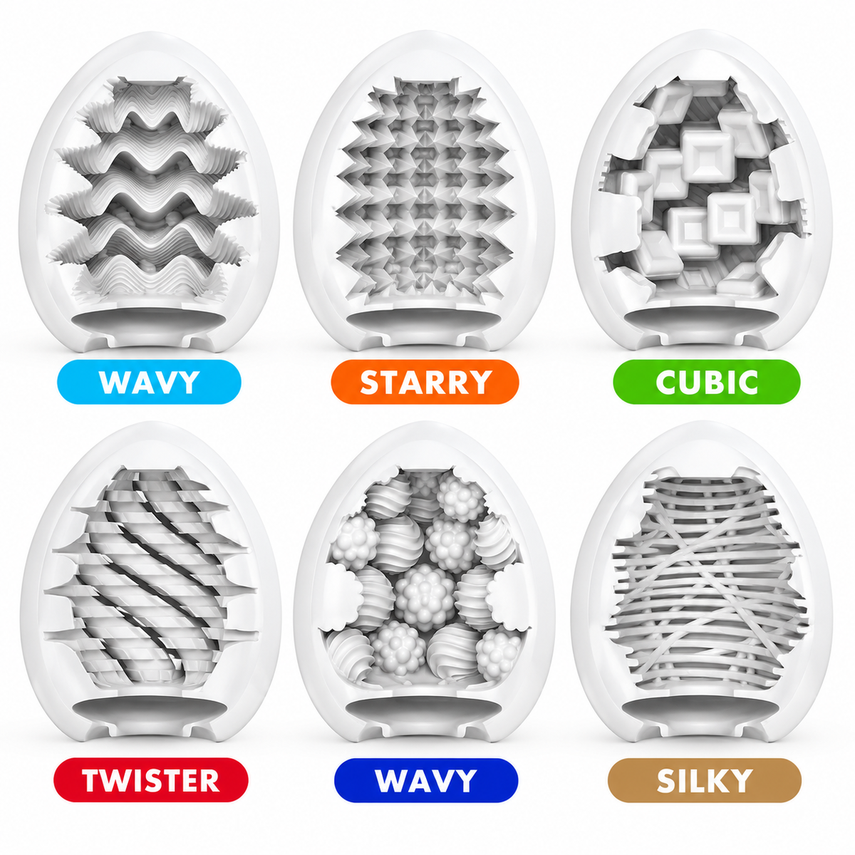 WAVY · Comparativa de texturas